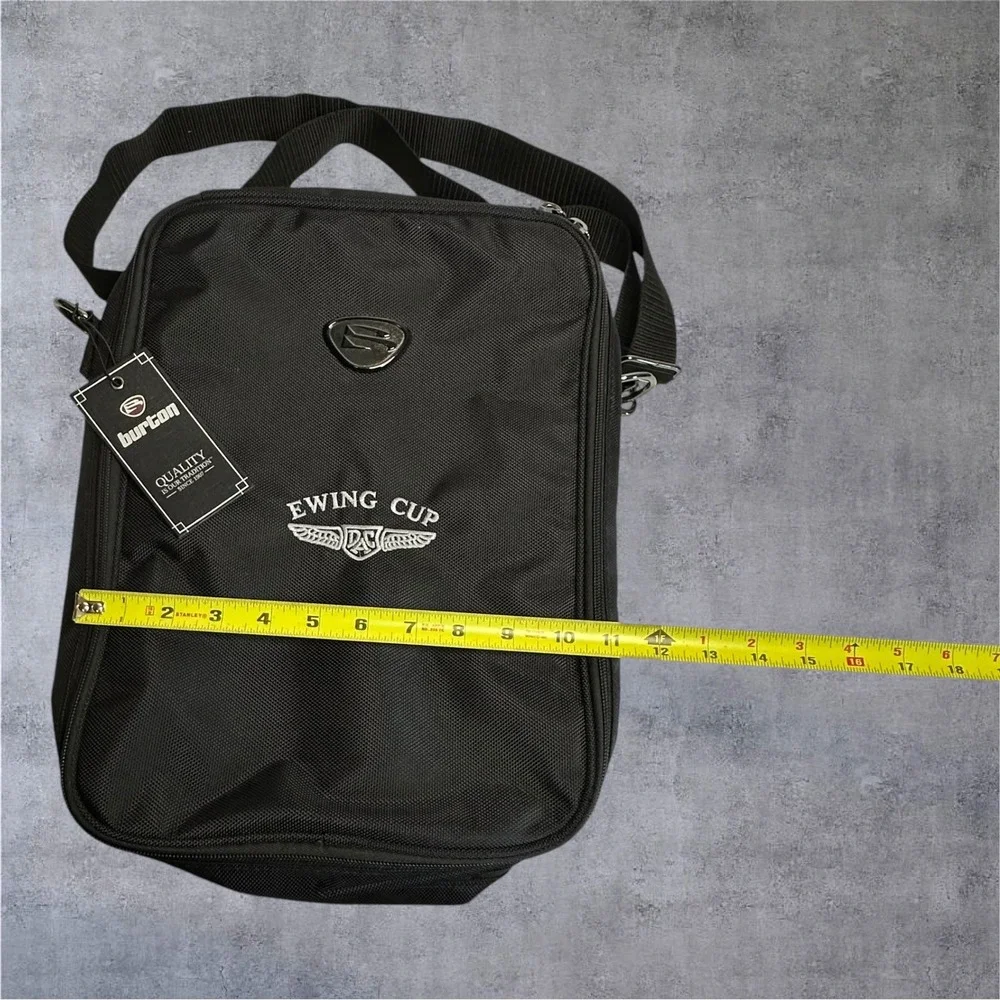 Burton Golf Shoe Bag‎ Mens Black NEW Odyssey Travel Collection Ewing Cup Logo